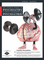 Canadian Journal of Psychiatry's June 2013 issue