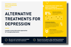 Alternative Treatment for Depression Infographic