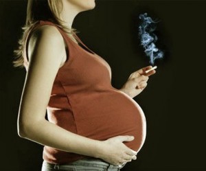 Pregnant and smoking