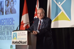 Former Prime Minister Paul Martin was one of the inspiring keynotes at the conference.