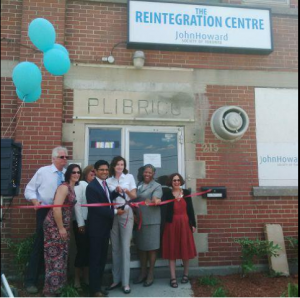 The Reintegration Centre held an official ribbon cutting ceremony in late May.