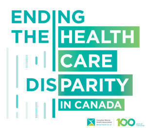 Ending health care disparity in Canada graphic